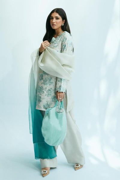 Zara Shahjahan | Festive Eid 24 | ZC-2034 -  Zara Shahjahan Formal - Original Designer Dress - House of Maryam
