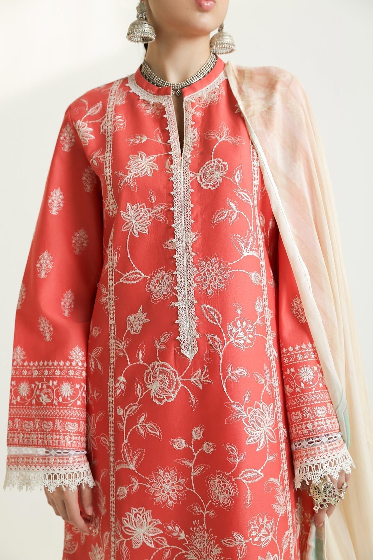 Zara Shahjahan | Luxury Lawn 24 | MAHI-1A -  Zara Shahjahan Luxury - Original Designer Dress - House of Maryam