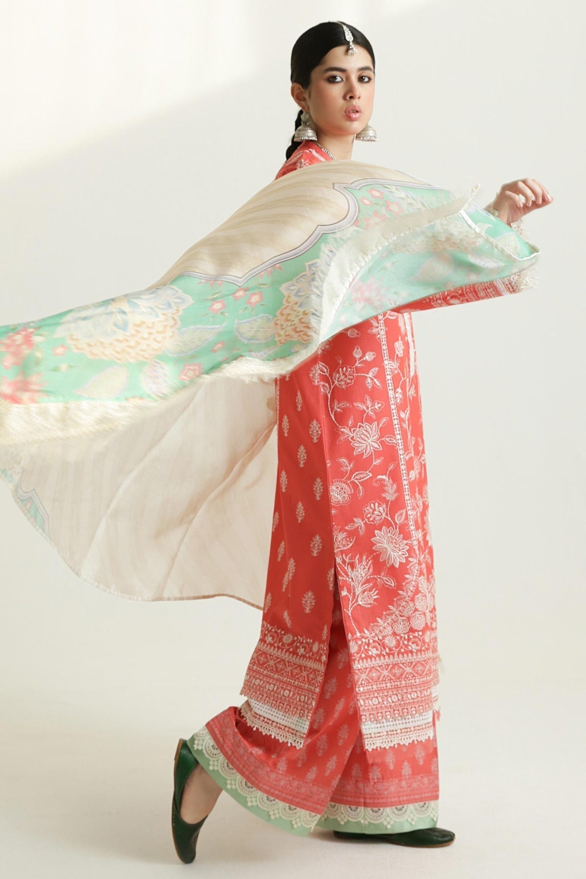 Zara Shahjahan | Luxury Lawn 24 | MAHI-1A -  Zara Shahjahan Luxury - Original Designer Dress - House of Maryam