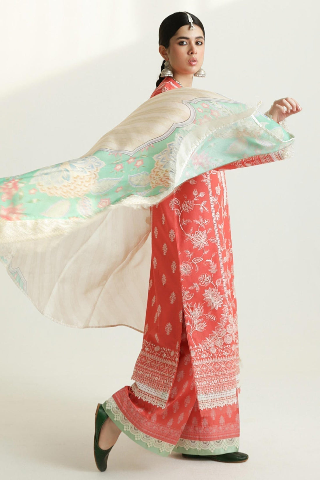 Zara Shahjahan | Luxury Lawn 24 | MAHI-1A -  Zara Shahjahan Luxury -  House of Maryam