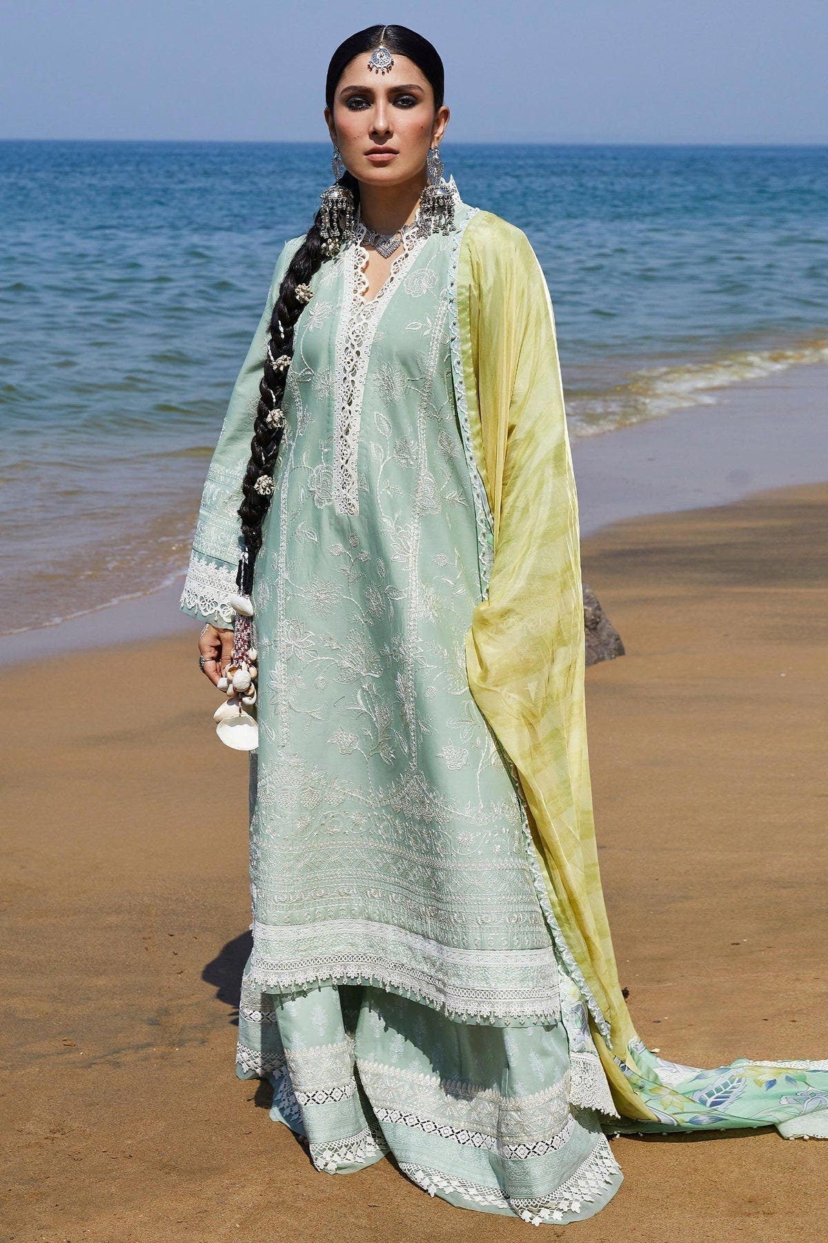 Zara Shahjahan | Luxury Lawn 24 | MAHI-1B -  Zara Shahjahan Luxury - Original Designer Dress - House of Maryam