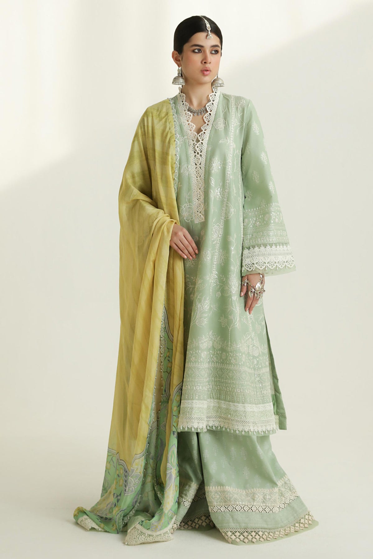 Zara Shahjahan | Luxury Lawn 24 | MAHI-1B -  Zara Shahjahan Luxury - Original Designer Dress - House of Maryam
