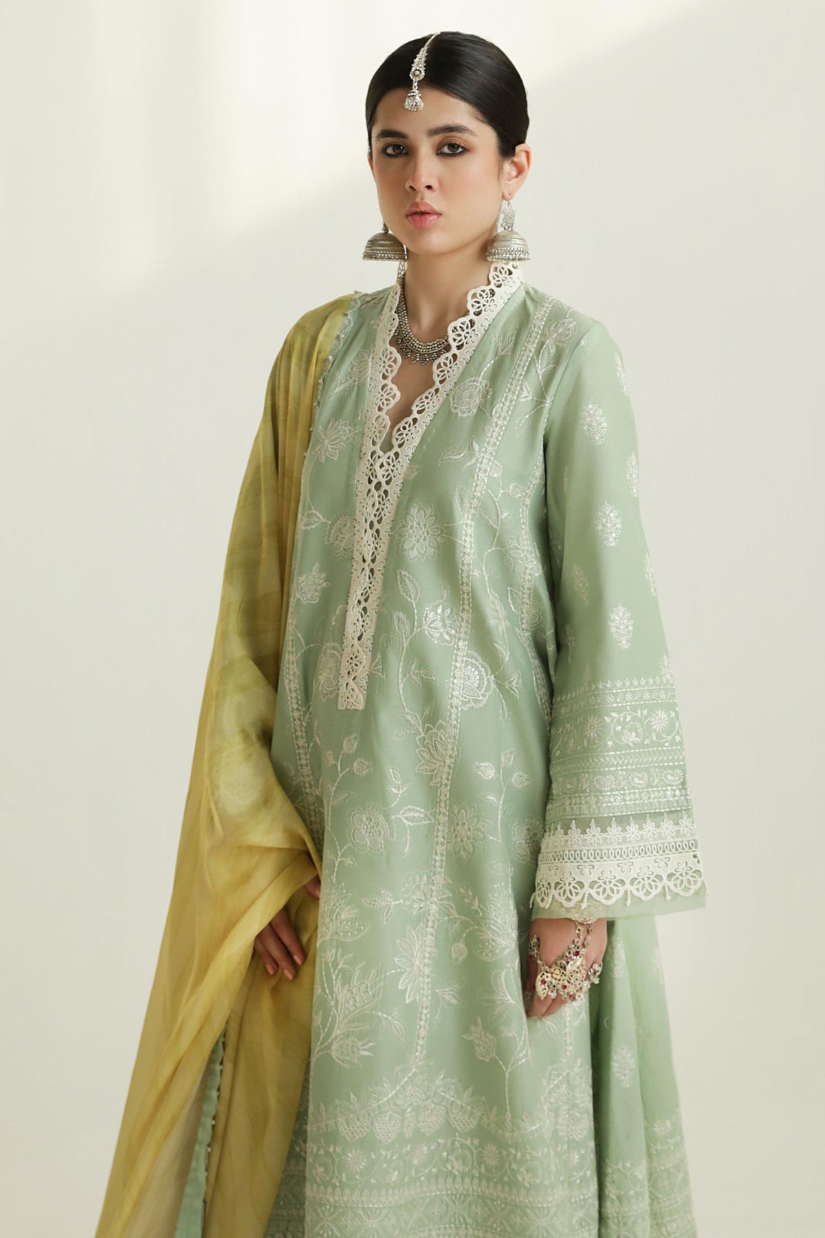 Zara Shahjahan | Luxury Lawn 24 | MAHI-1B -  Zara Shahjahan Luxury - Original Designer Dress - House of Maryam