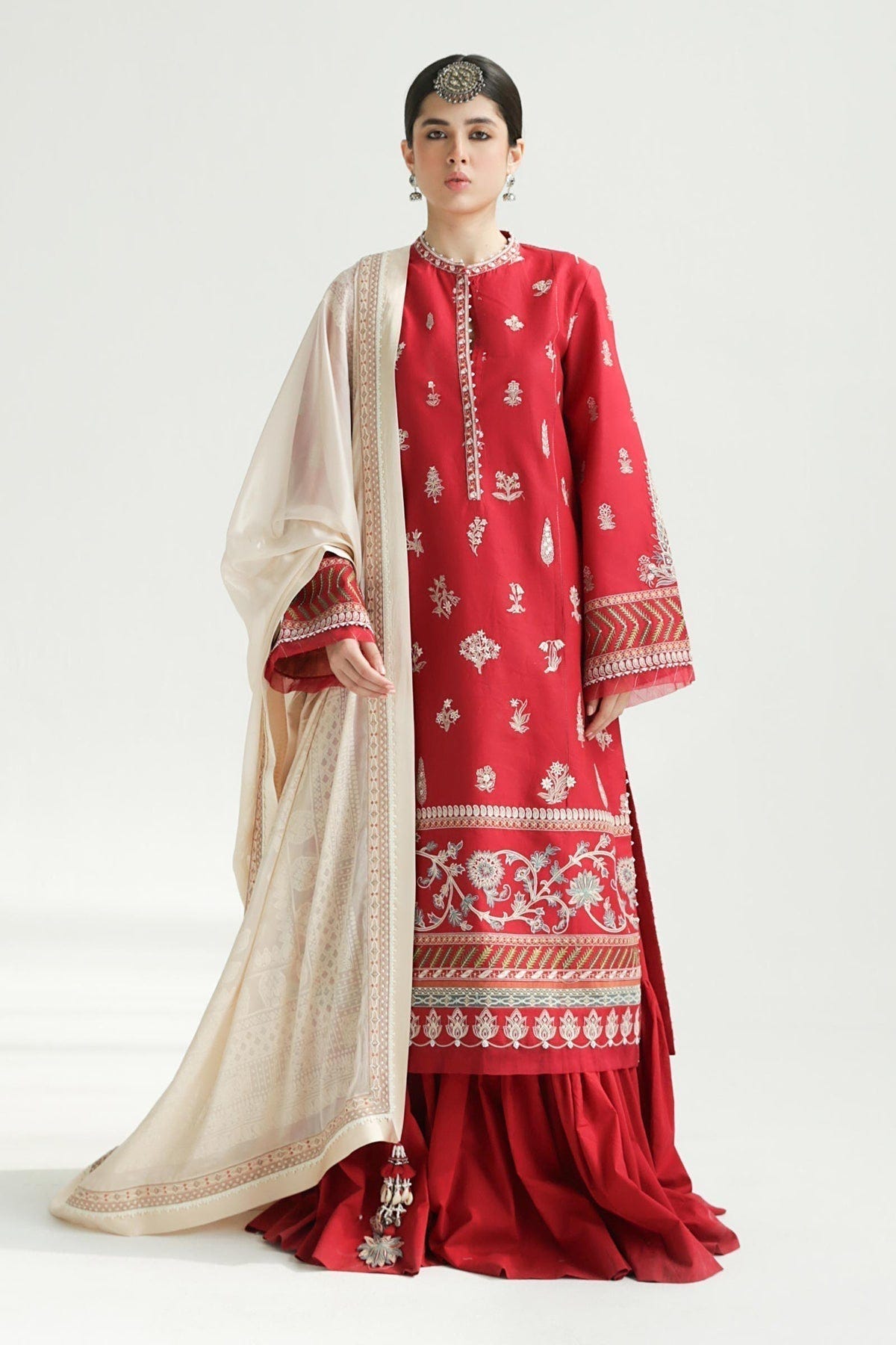 Zara Shahjahan | Luxury Lawn 24 | MYRA-14A -  Zara Shahjahan Luxury - Original Designer Dress - House of Maryam