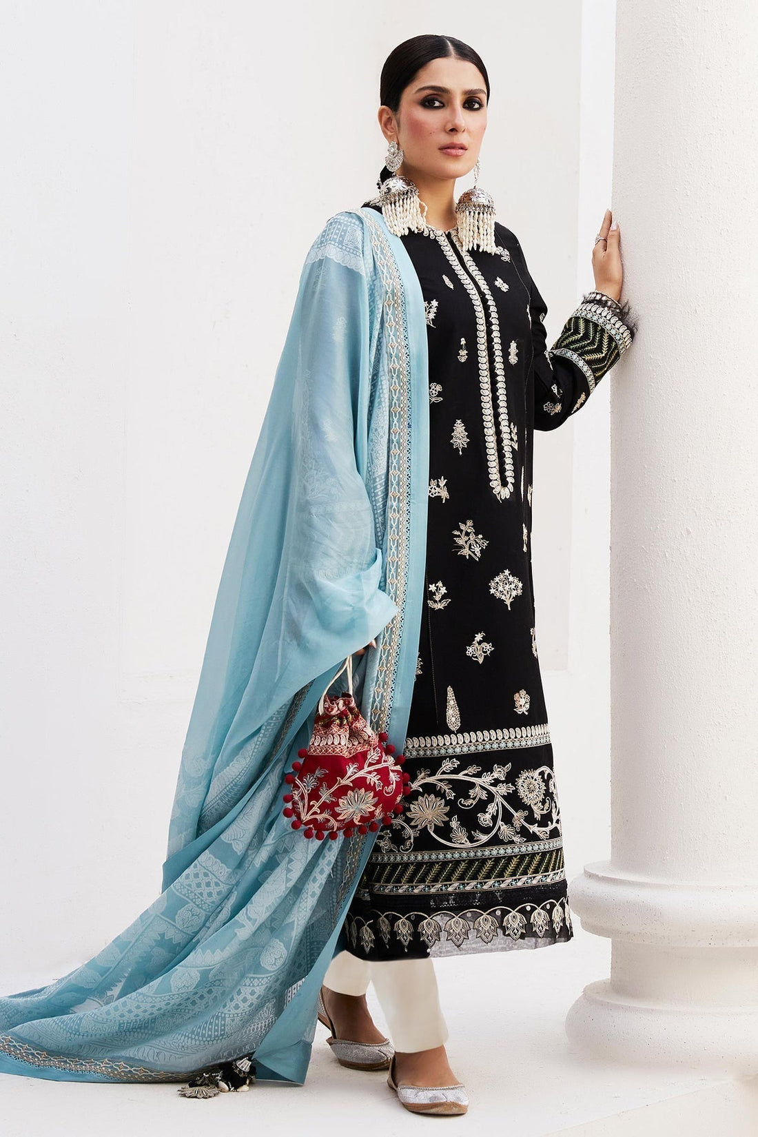 Zara Shahjahan | Luxury Lawn 24 | MYRA-14B by Designer Zara Shahjahan - House of Maryam - Pakistani Designer Ethnic Wear in {{ shop.shopifyCountryName }}