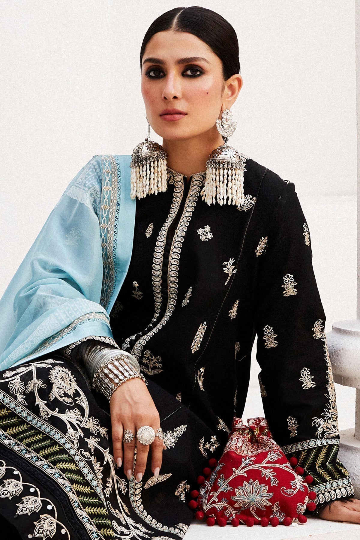 Zara Shahjahan | Luxury Lawn 24 | MYRA-14B -  Zara Shahjahan Luxury - Original Designer Dress - House of Maryam