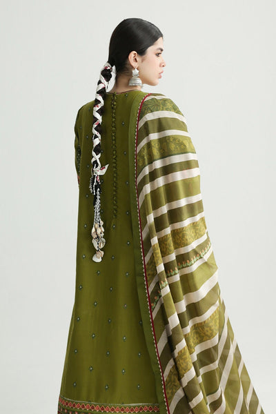 Zara Shahjahan | Luxury Lawn 24 | AAINA-8B -  Zara Sahjahan Luxury - Original Designer Dress - House of Maryam