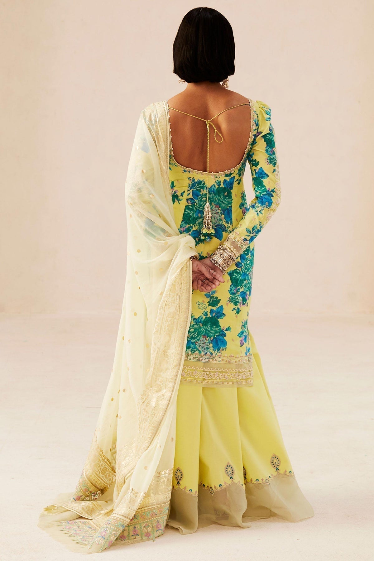 Zara Shahjahan | Luxury Lawn 24 | PHOOL KARI-13A -  Zara Sahjahan Luxury - Original Designer Dress - House of Maryam