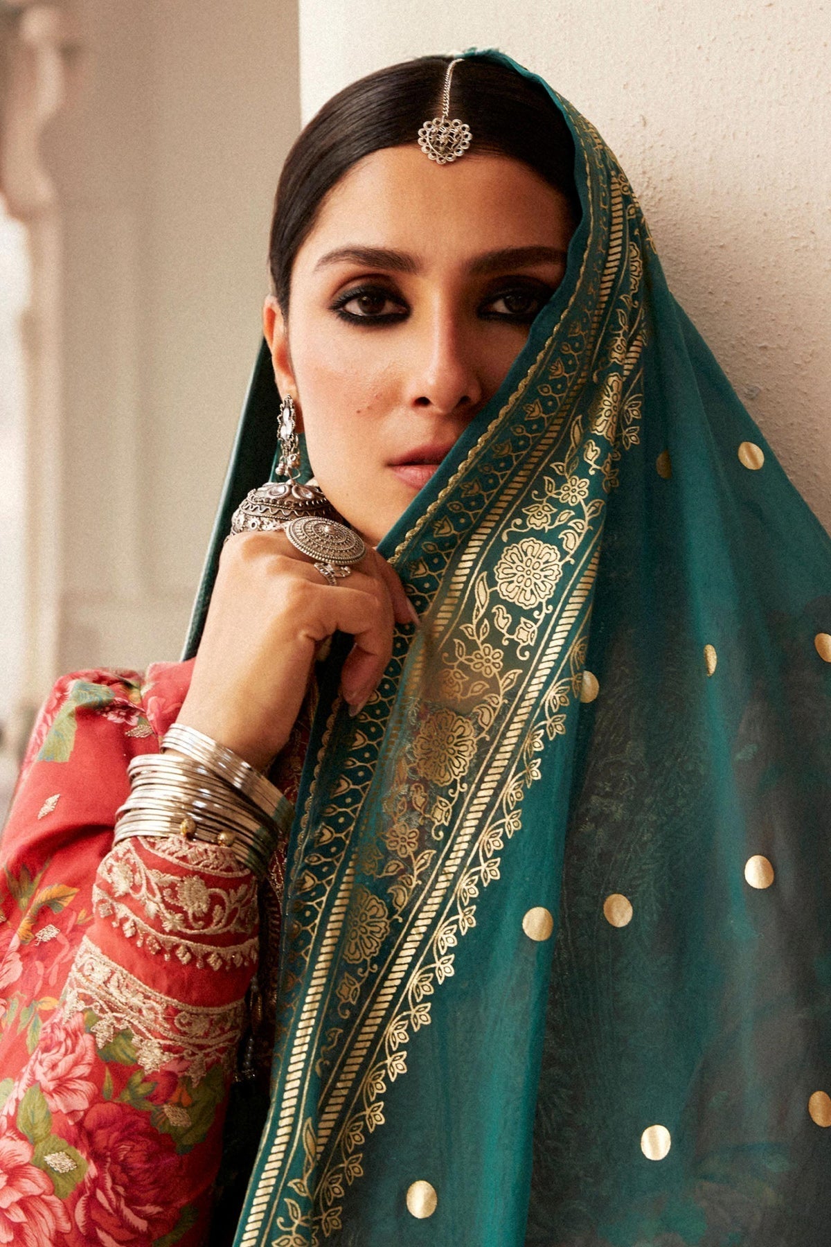 Zara Shahjahan | Luxury Lawn 24 | PHOOL KARI-13B -  Zara Sahjahan Luxury - Original Designer Dress - House of Maryam