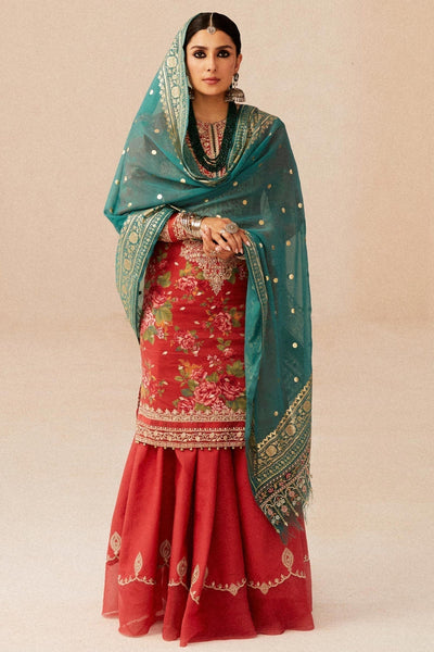 Zara Shahjahan | Luxury Lawn 24 | PHOOL KARI-13B -  Zara Sahjahan Luxury - Original Designer Dress - House of Maryam