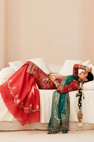 Zara Shahjahan | Luxury Lawn 24 | PHOOL KARI-13B -  Zara Sahjahan Luxury - Original Designer Dress - House of Maryam