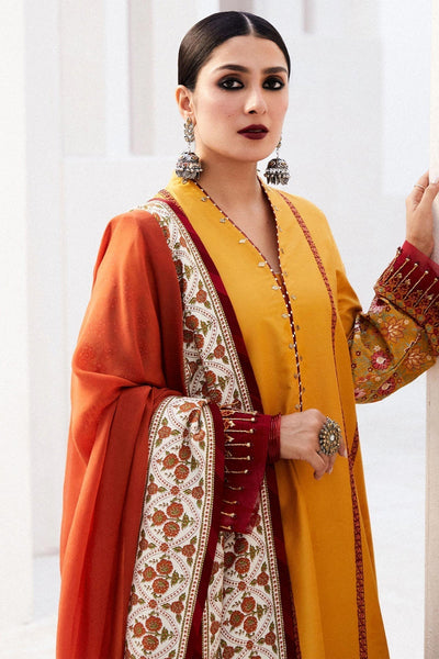 Zara Shahjahan | Luxury Lawn 24 | SANDAL-10A -  Zara Shahjahan Luxury - Original Designer Dress - House of Maryam