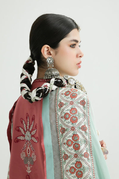 Zara Shahjahan | Luxury Lawn 24 | SANDAL-10B -  Zara Shahjahan Luxury - Original Designer Dress - House of Maryam