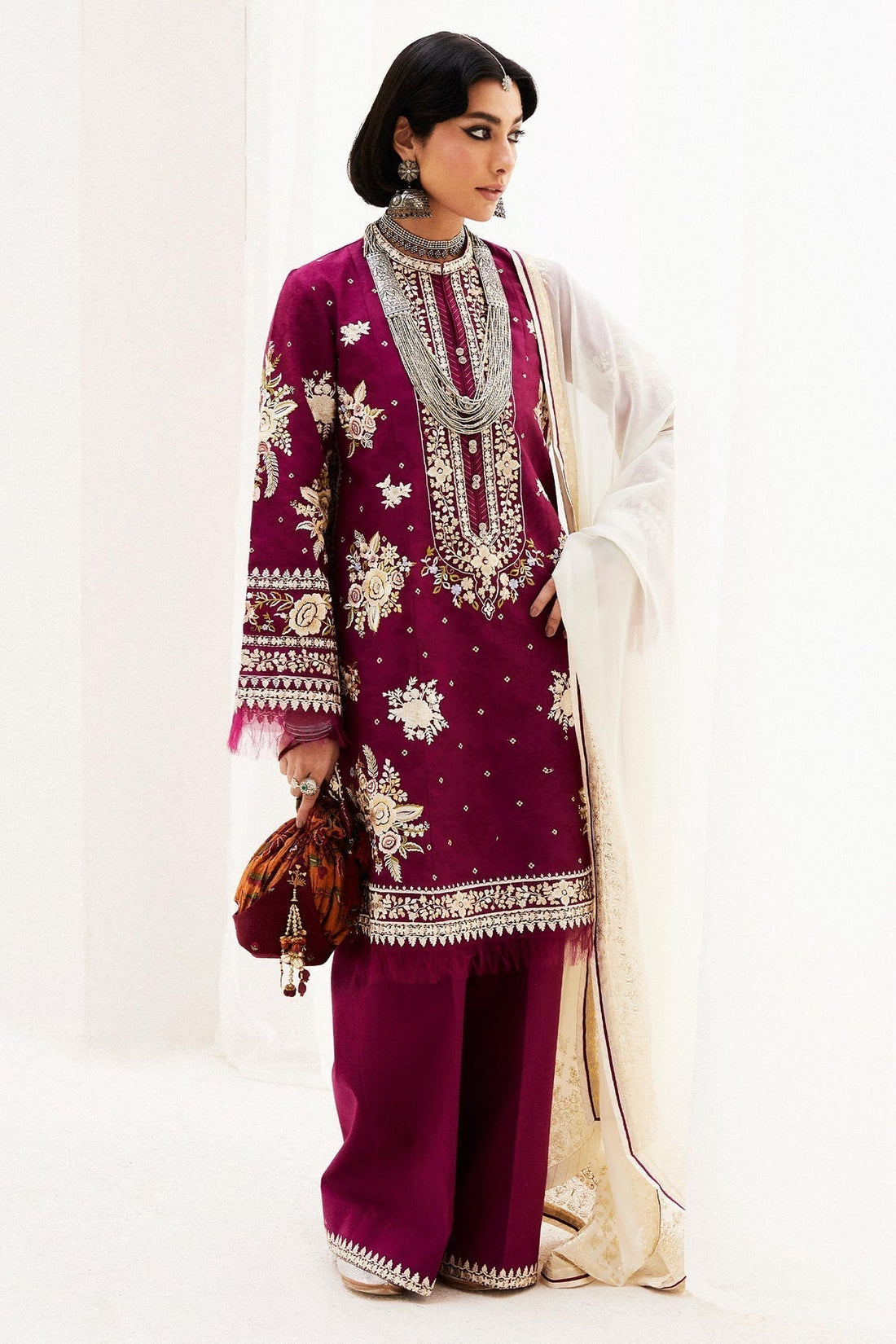 Zara Shahjahan | Luxury Lawn 24 | SIFFA-4A -  Zara Shahjahan Luxury -  House of Maryam