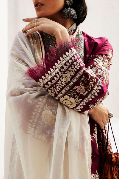 Zara Shahjahan | Luxury Lawn 24 | SIFFA-4A -  Zara Shahjahan Luxury - Original Designer Dress - House of Maryam