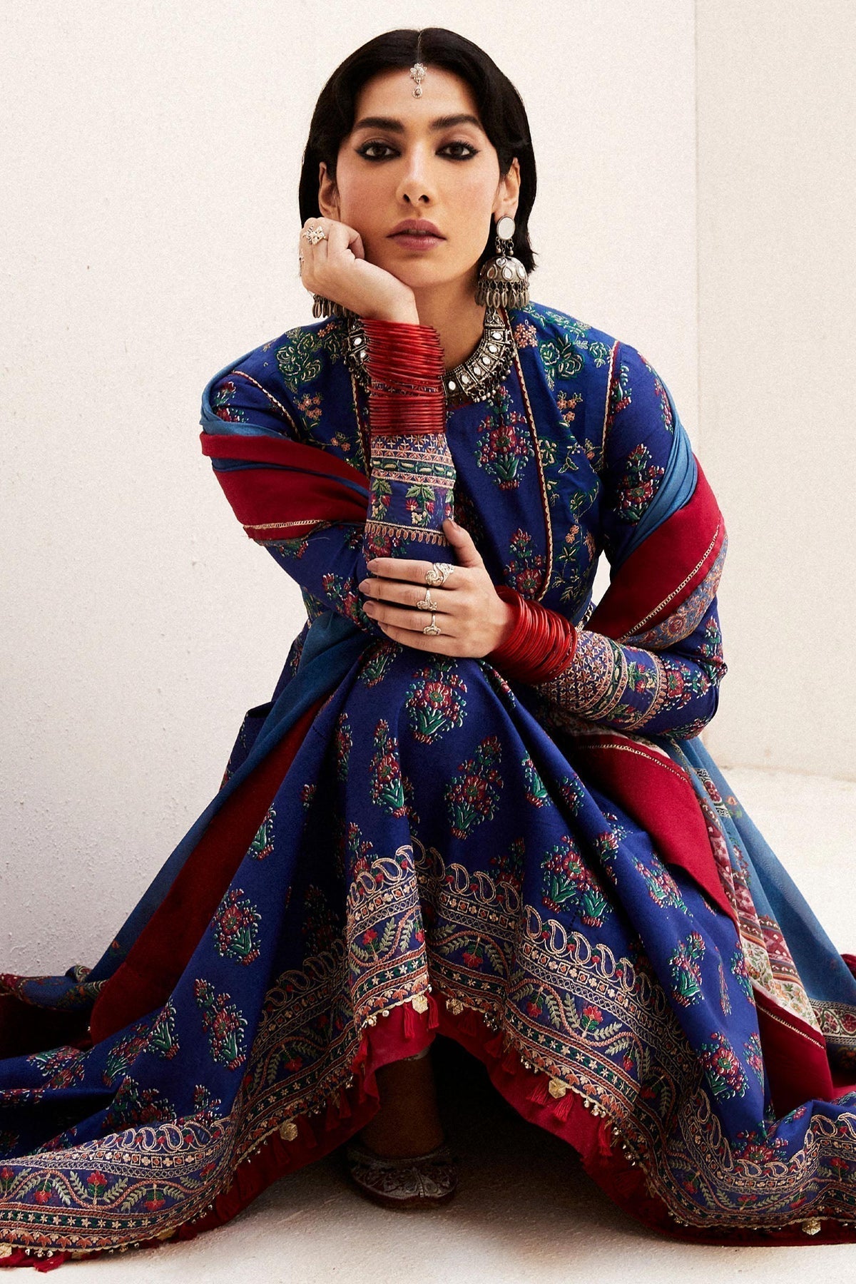 Zara Shahjahan | Luxury Lawn 24 | ANARKALI-11A -  Zara Sahjahan Luxury - Original Designer Dress - House of Maryam