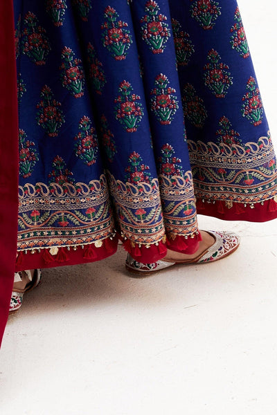 Zara Shahjahan | Luxury Lawn 24 | ANARKALI-11A -  Zara Sahjahan Luxury - Original Designer Dress - House of Maryam