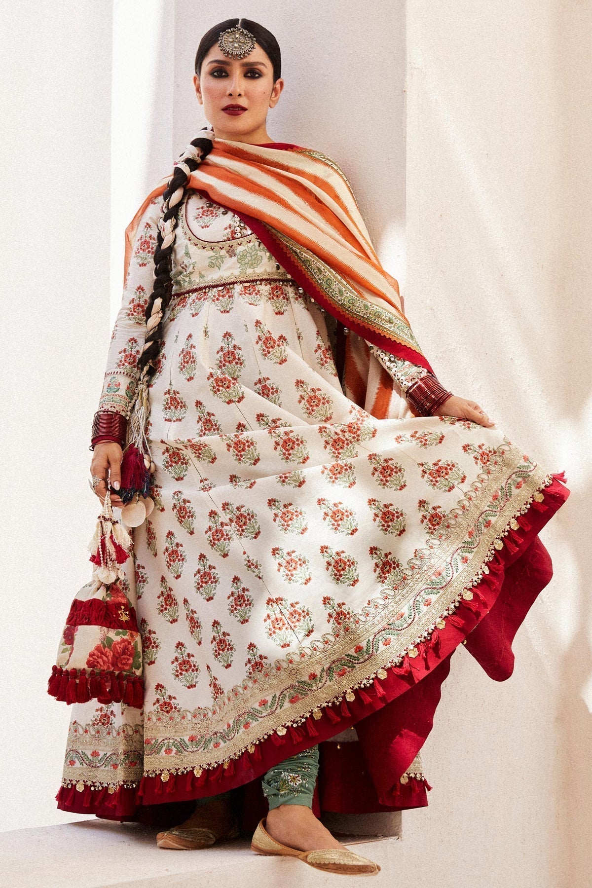 Zara Shahjahan | Luxury Lawn 24 | ANARKALI-11B -  Zara Sahjahan Luxury - Original Designer Dress - House of Maryam