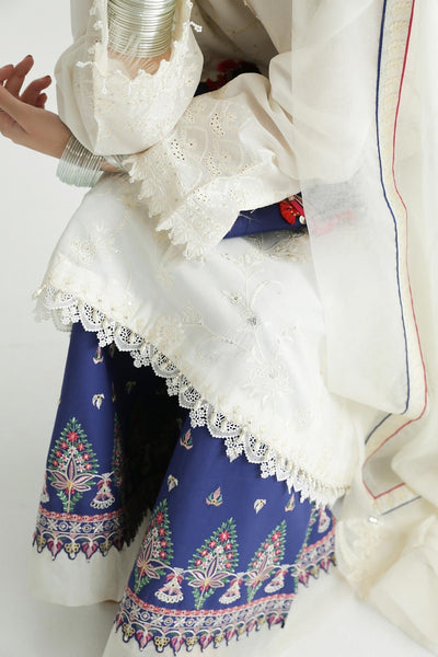 Zara Shahjahan | Luxury Lawn 24 | DEENA-12B -  Zara shahjahan Luxury - Original Designer Dress - House of Maryam