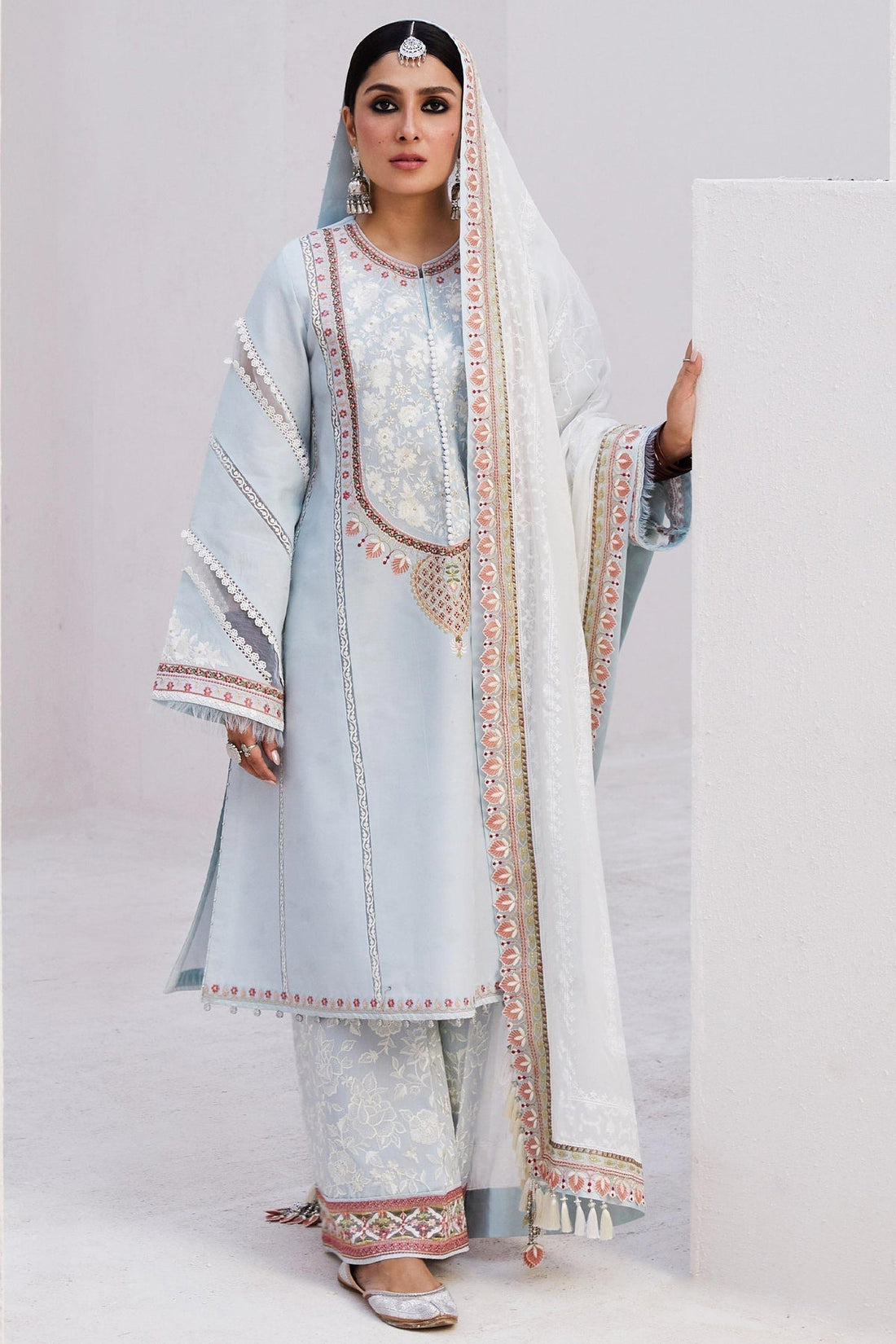 Zara Shahjahan | Luxury Lawn 24 | DILARA-15B by Designer Zara Shahjahan - House of Maryam - Pakistani Designer Ethnic Wear in {{ shop.shopifyCountryName }}