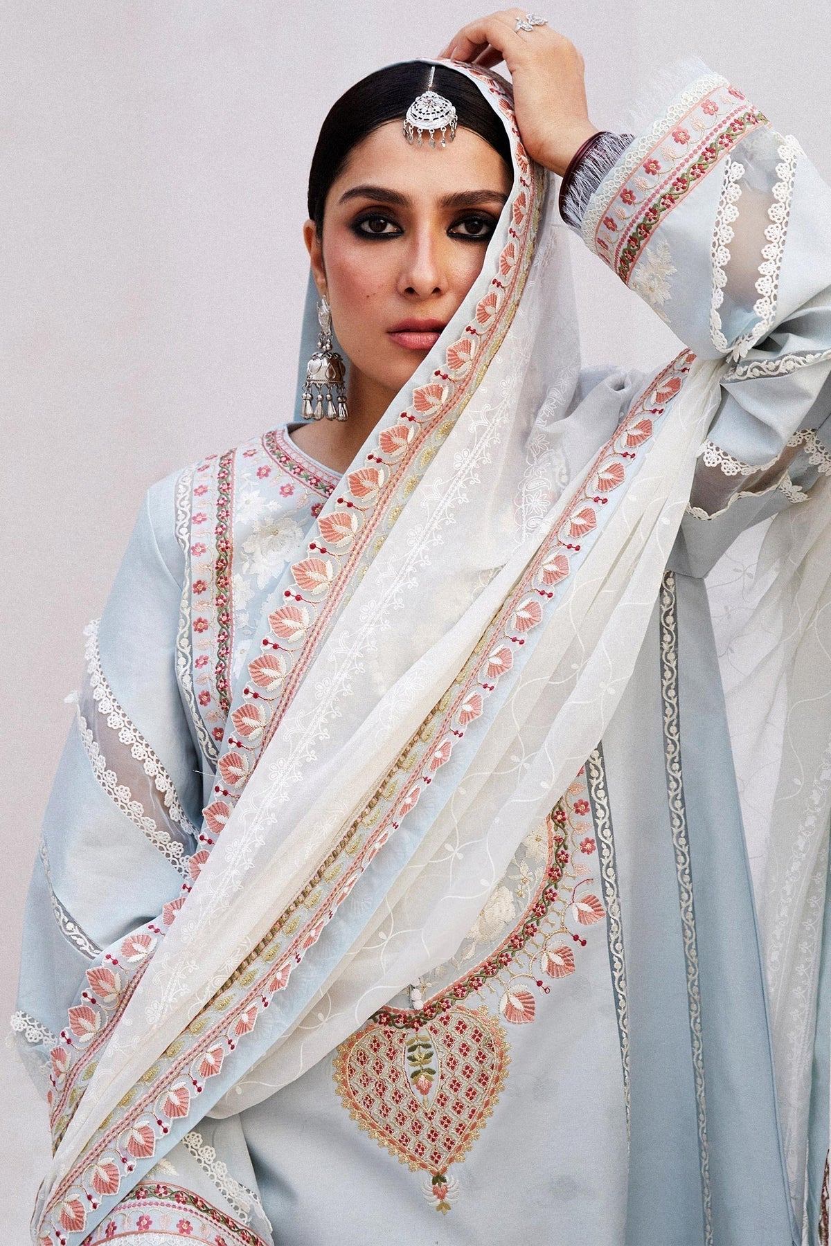 Zara Shahjahan | Luxury Lawn 24 | DILARA-15B -  Zara Shahjahan Luxury - Original Designer Dress - House of Maryam