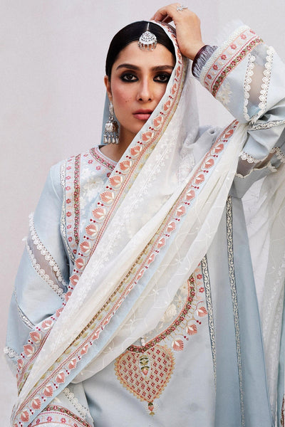 Zara Shahjahan | Luxury Lawn 24 | DILARA-15B -  Zara Shahjahan Luxury - Original Designer Dress - House of Maryam
