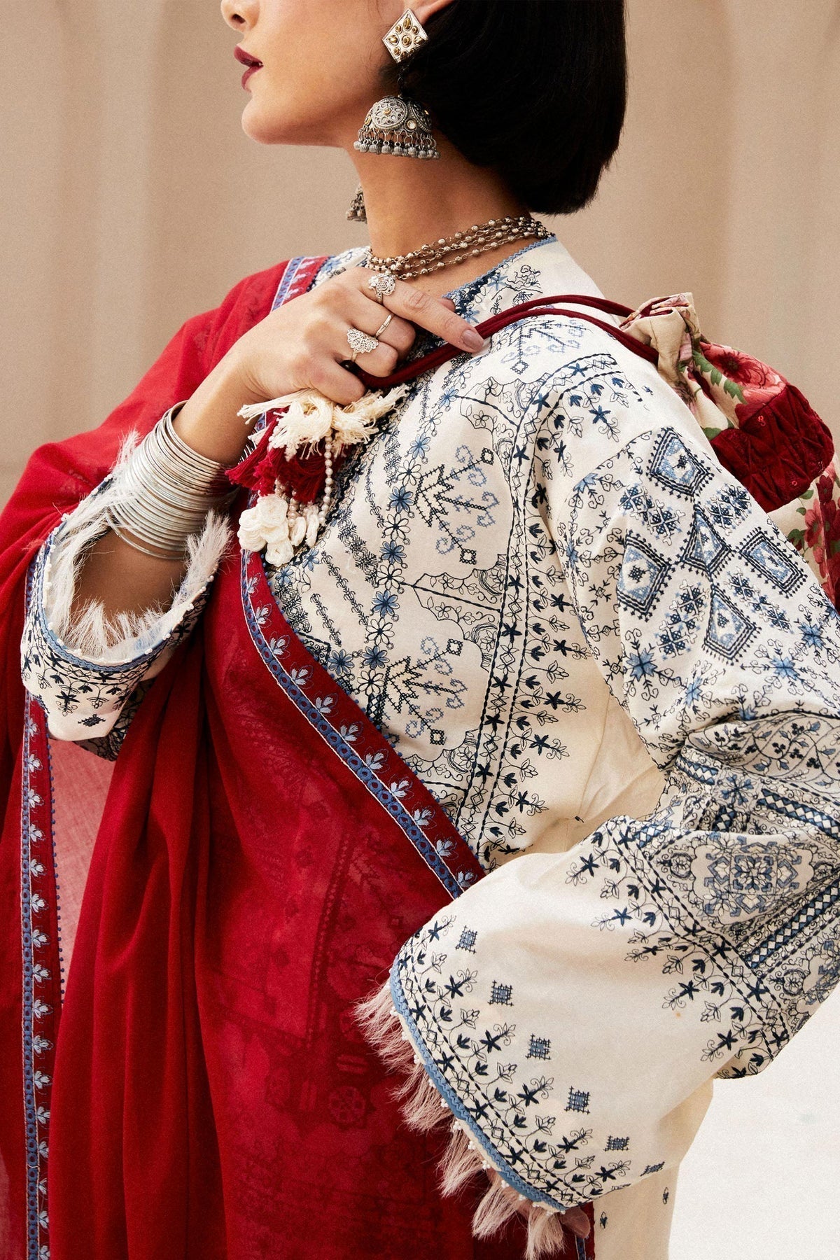 Zara Shahjahan | Luxury Lawn 24 | DIYA-2A -  Zara Shahjahan Luxury - Original Designer Dress - House of Maryam