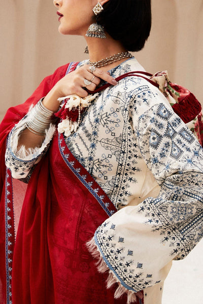 Zara Shahjahan | Luxury Lawn 24 | DIYA-2A -  Zara Shahjahan Luxury - Original Designer Dress - House of Maryam