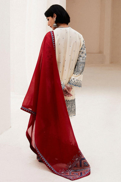 Zara Shahjahan | Luxury Lawn 24 | DIYA-2A -  Zara Shahjahan Luxury - Original Designer Dress - House of Maryam