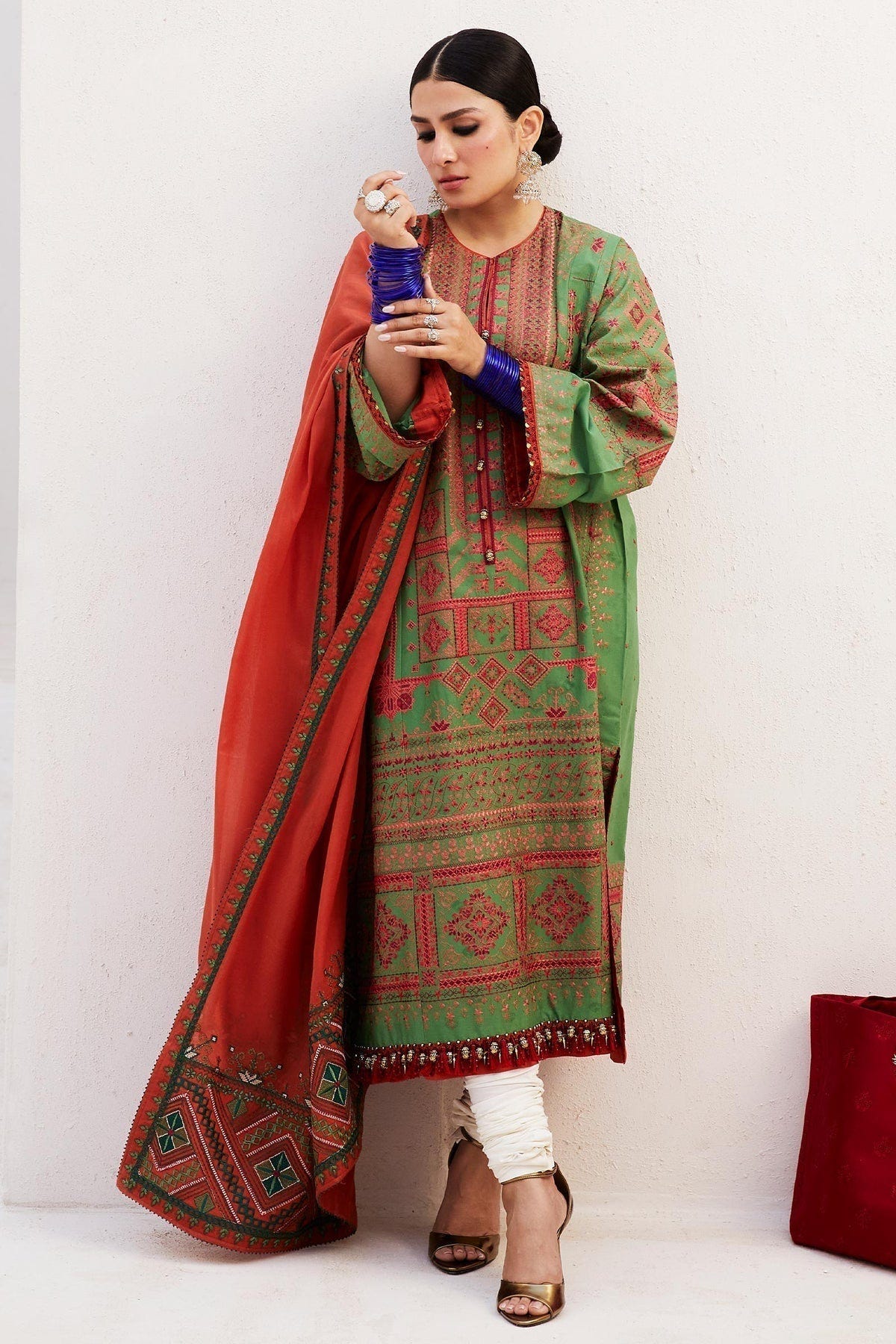 Zara Shahjahan | Luxury Lawn 24 | DIYA-2B -  Zara Shahjahan Luxury - Original Designer Dress - House of Maryam