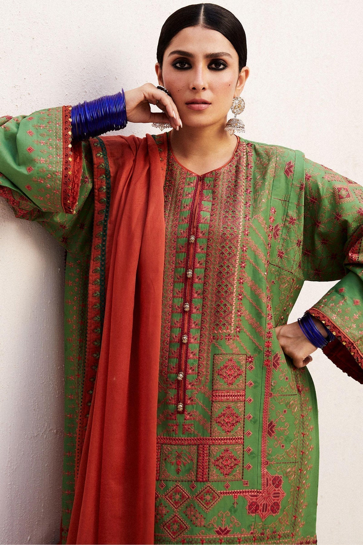 Zara Shahjahan | Luxury Lawn 24 | DIYA-2B -  Zara Shahjahan Luxury - Original Designer Dress - House of Maryam