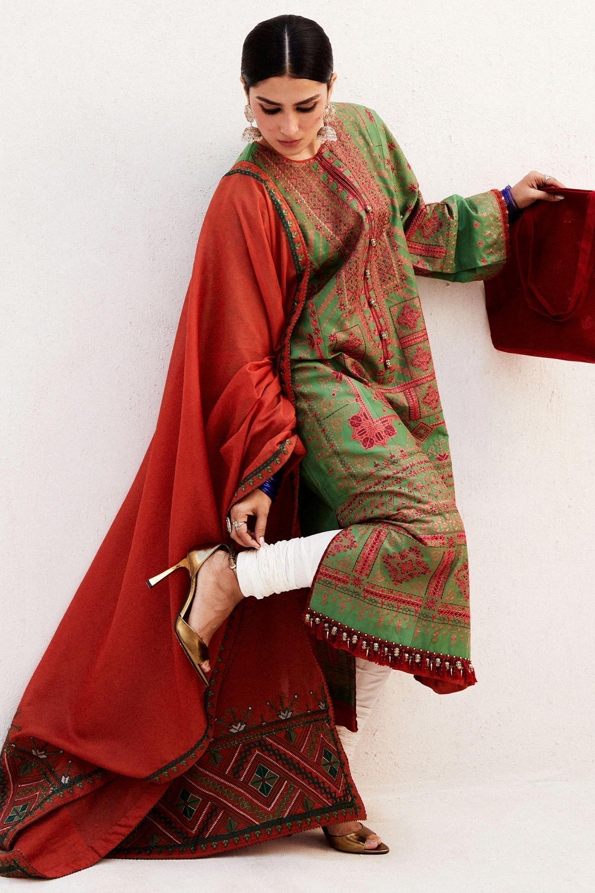 Zara Shahjahan | Luxury Lawn 24 | DIYA-2B -  Zara Shahjahan Luxury - Original Designer Dress - House of Maryam