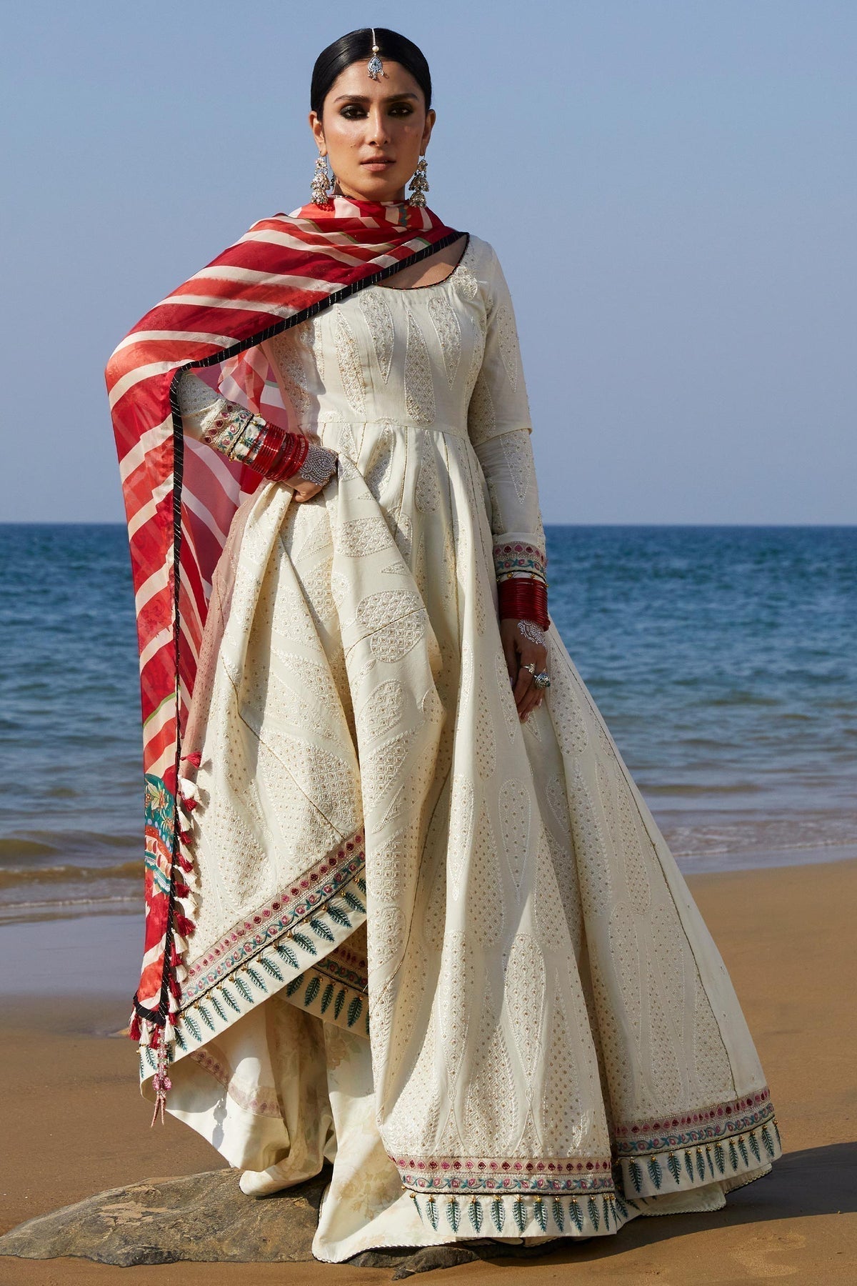 Zara Shahjahan | Luxury Lawn 24 | AAINA-8A -  Zara Shahjahan Luxury - Original Designer Dress - House of Maryam