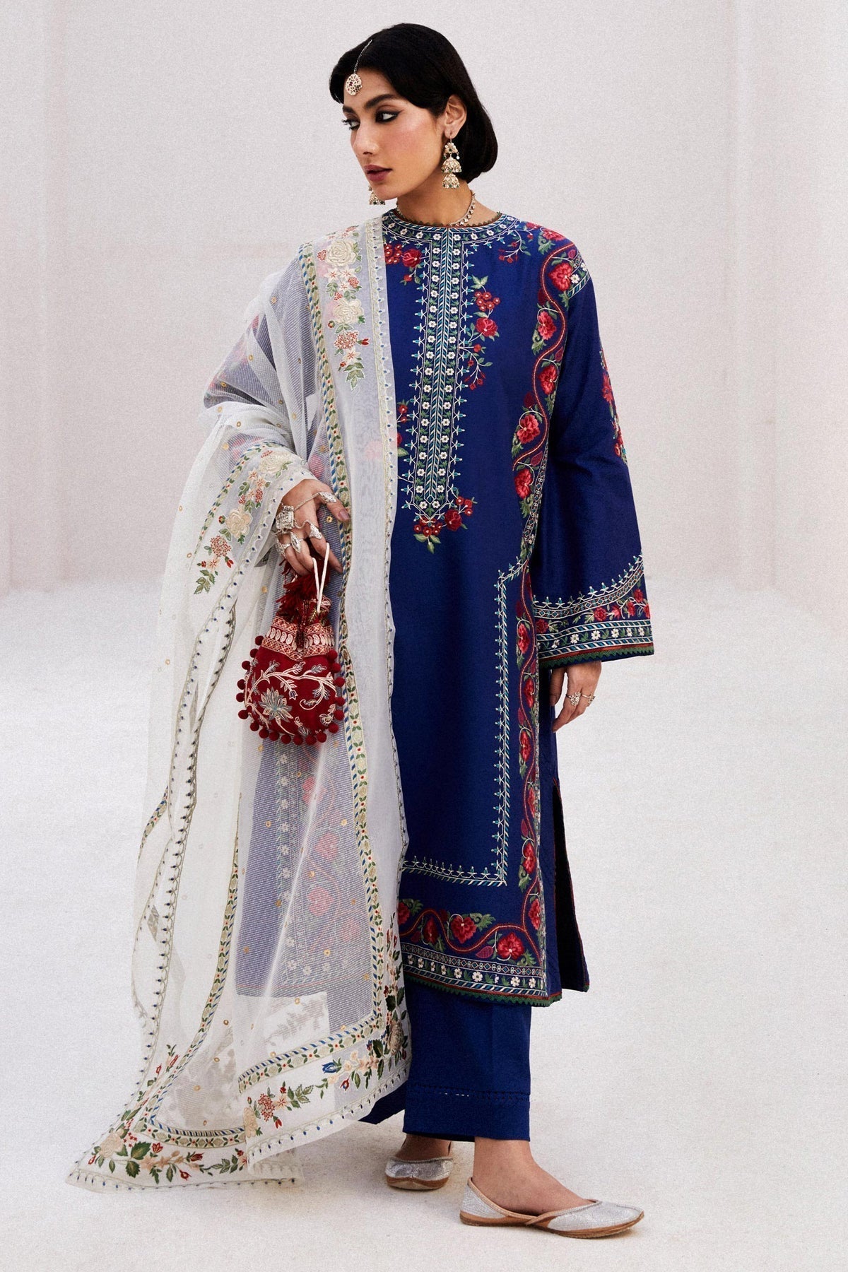 Zara Shahjahan | Luxury Lawn 24 | JIYA-6B -  Zara Shahjahan Luxury - Original Designer Dress - House of Maryam