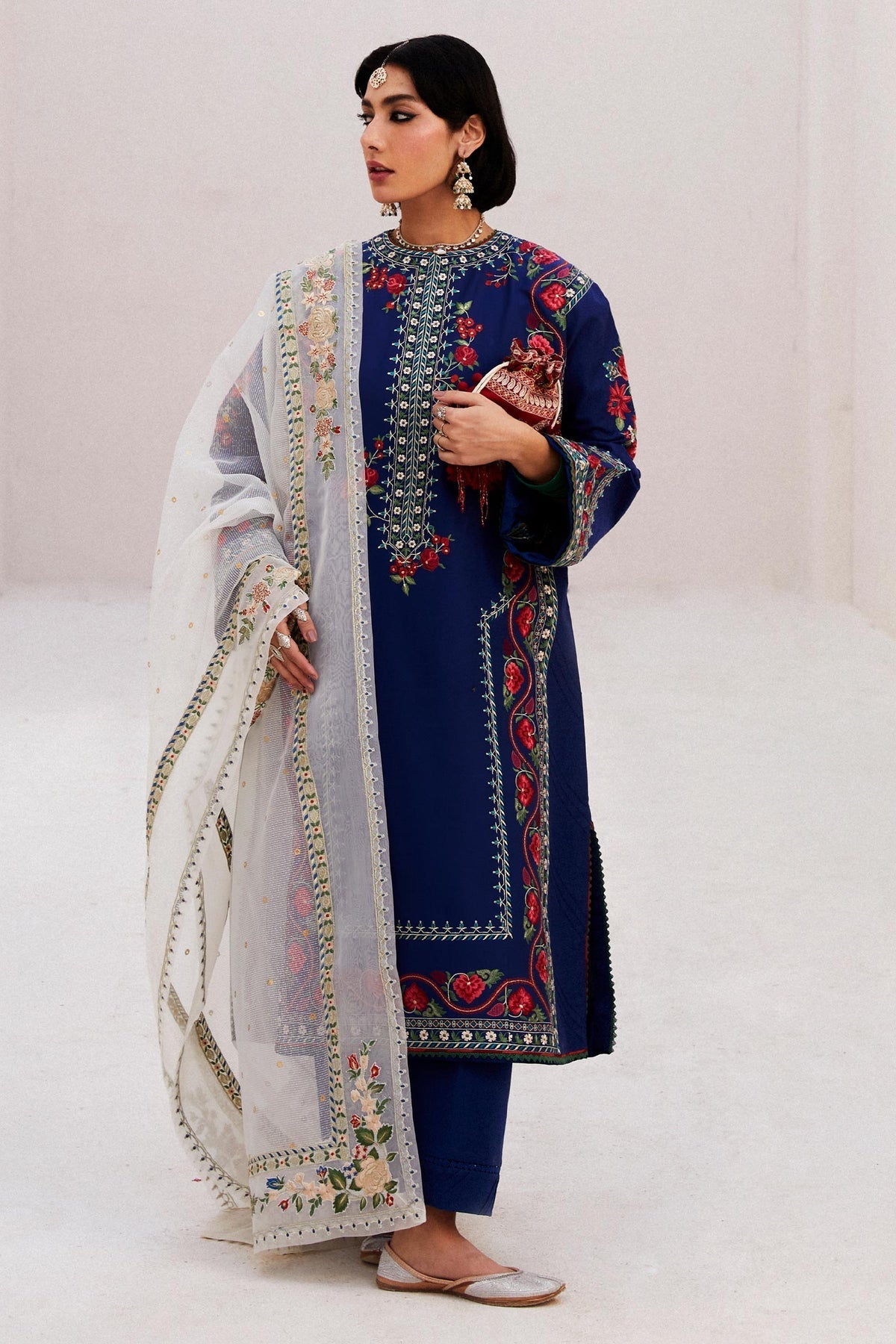 Zara Shahjahan | Luxury Lawn 24 | JIYA-6B -  Zara Shahjahan Luxury - Original Designer Dress - House of Maryam