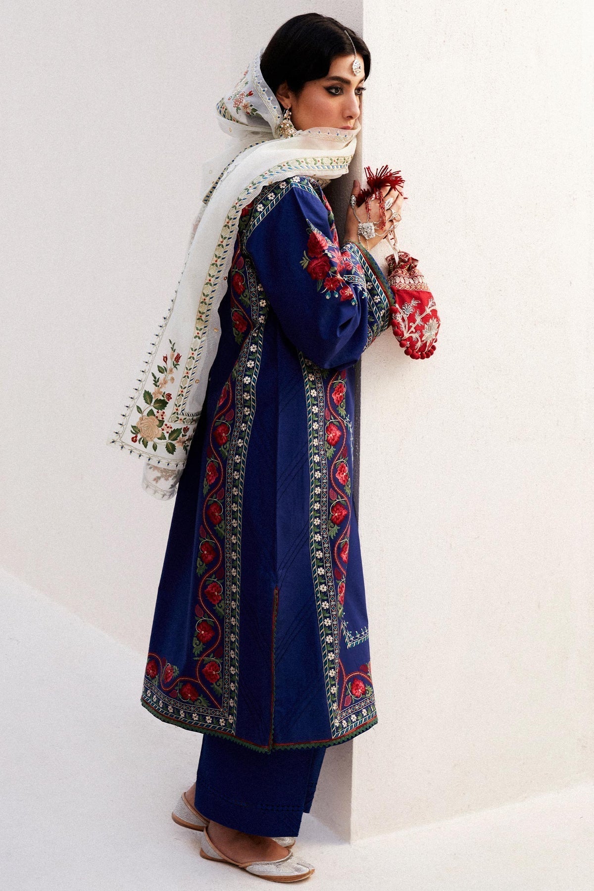 Zara Shahjahan | Luxury Lawn 24 | JIYA-6B -  Zara Shahjahan Luxury - Original Designer Dress - House of Maryam