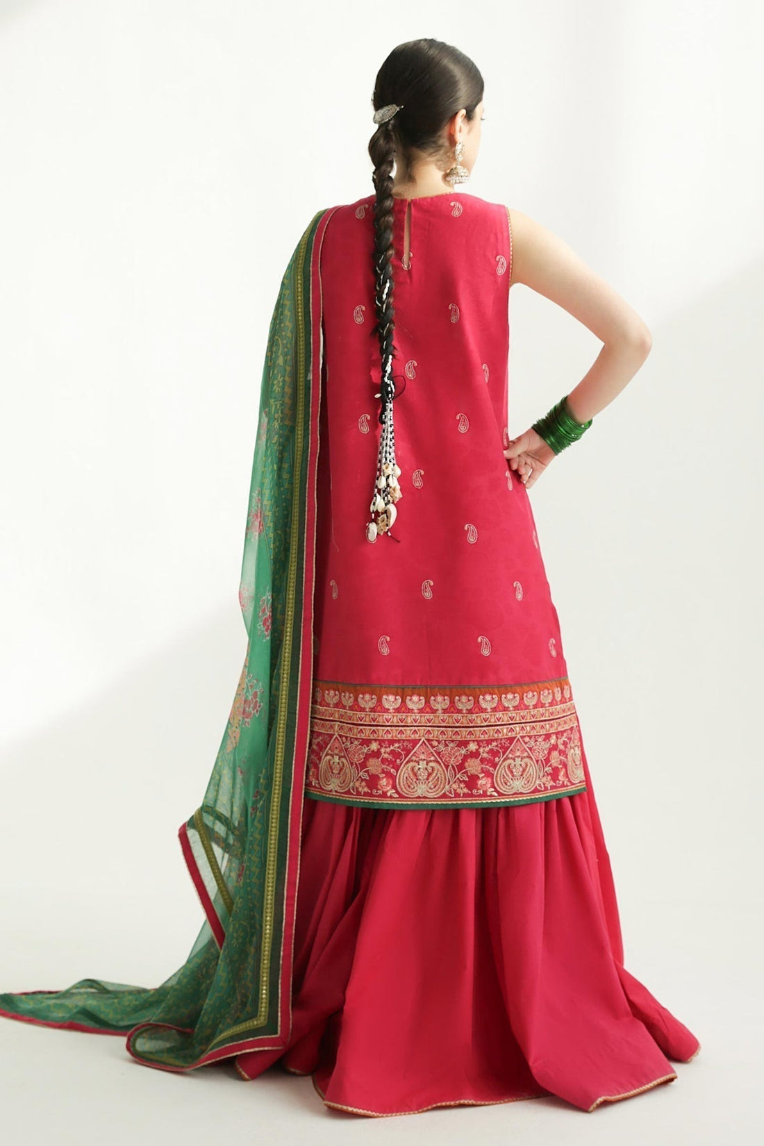 Zara Shahjahan | Luxury Lawn 24 | KORINA-3B -  Zara Shahjahan Luxury -  House of Maryam