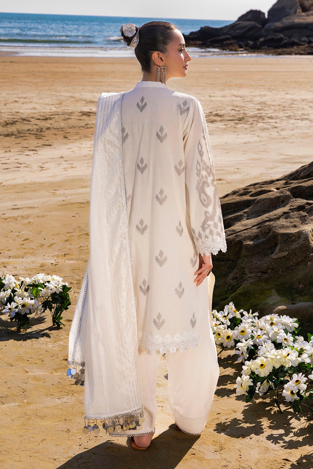 Gul Ahmed | Taara 25 | MJ-52003 -  Gul Ahmed Ladies Clothes - Original Designer Dress - House of Maryam