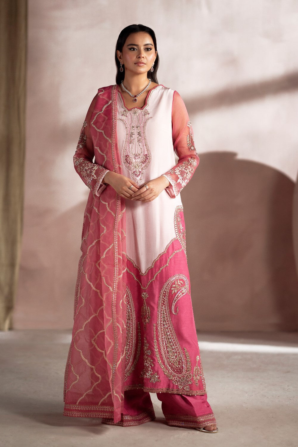 Maryum N Maria | Luna Formals | ZARI -  Maryum N Maria Ladies Clothes - Original Designer Dress - House of Maryam