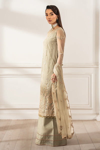 Zarif | Heer Formals | Z-01 LEILA-Brand:Zarif-Type:Ladies Clothes-Green-Net-House of Maryam- Buy in UK, USA