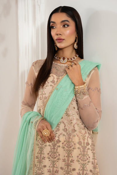 Zarif | Heer Formals | Z-05 ZORAIZ-Brand:Zarif-Type:Ladies Clothes-Skin-Net-House of Maryam- Buy in UK, USA