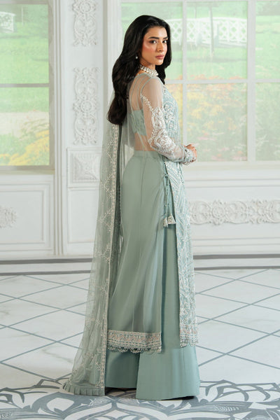 Zarif | Inara Formals | ZRI-01 RUHYA-Brand:Zarif-Type:Ladies Clothes-Ice Blue-Net-House of Maryam- Buy in UK, USA