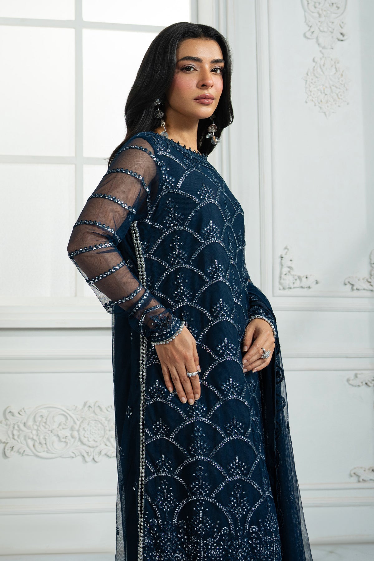 Zarif | Inara Formals | ZRI-02 MELISA-Brand:Zarif-Type:Ladies Clothes-Zinc-Net-House of Maryam- Buy in UK, USA