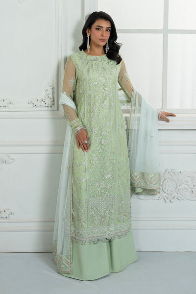 Zarif | Inara Formals | ZRI-04 YASMIN-Brand:Zarif-Type:Ladies Clothes-Mint Green-Net-House of Maryam- Buy in UK, USA