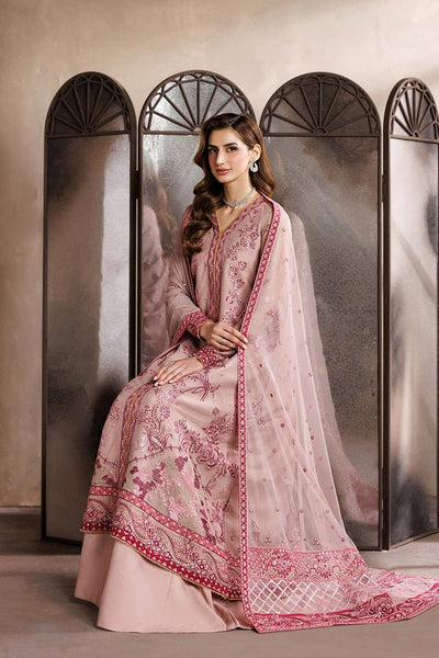 Zarif | Zayrah Formals | ZYR-PARISA-02-Brand:Zarif-Type:Ladies Clothes-Pink-Net-House of Maryam- Buy in UK, USA