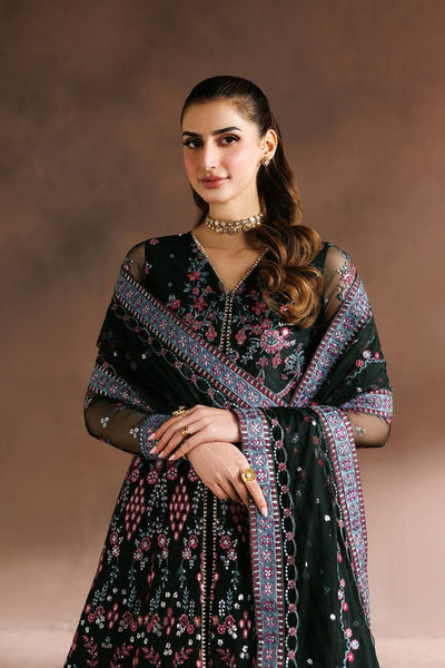 Zarif | Zayrah Formals |ZYR-PARWAN-03-Brand:Zarif-Type:Ladies Clothes-Black-Net-House of Maryam- Buy in UK, USA