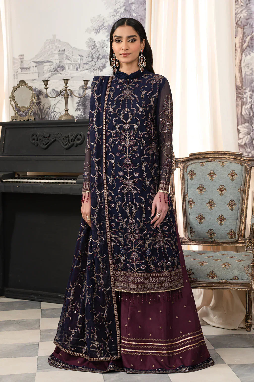 Zarif | Afsanah Formal Edit 24 | ZAF 10 KASHISH by Designer Zarif - House of Maryam - Pakistani Designer Ethnic Wear in {{ shop.shopifyCountryName }}