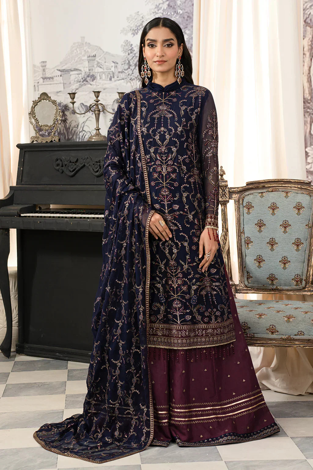 Zarif | Afsanah Formal Edit 24 | ZAF 10 KASHISH -  Zarif Formal - Original Designer Dress - House of Maryam