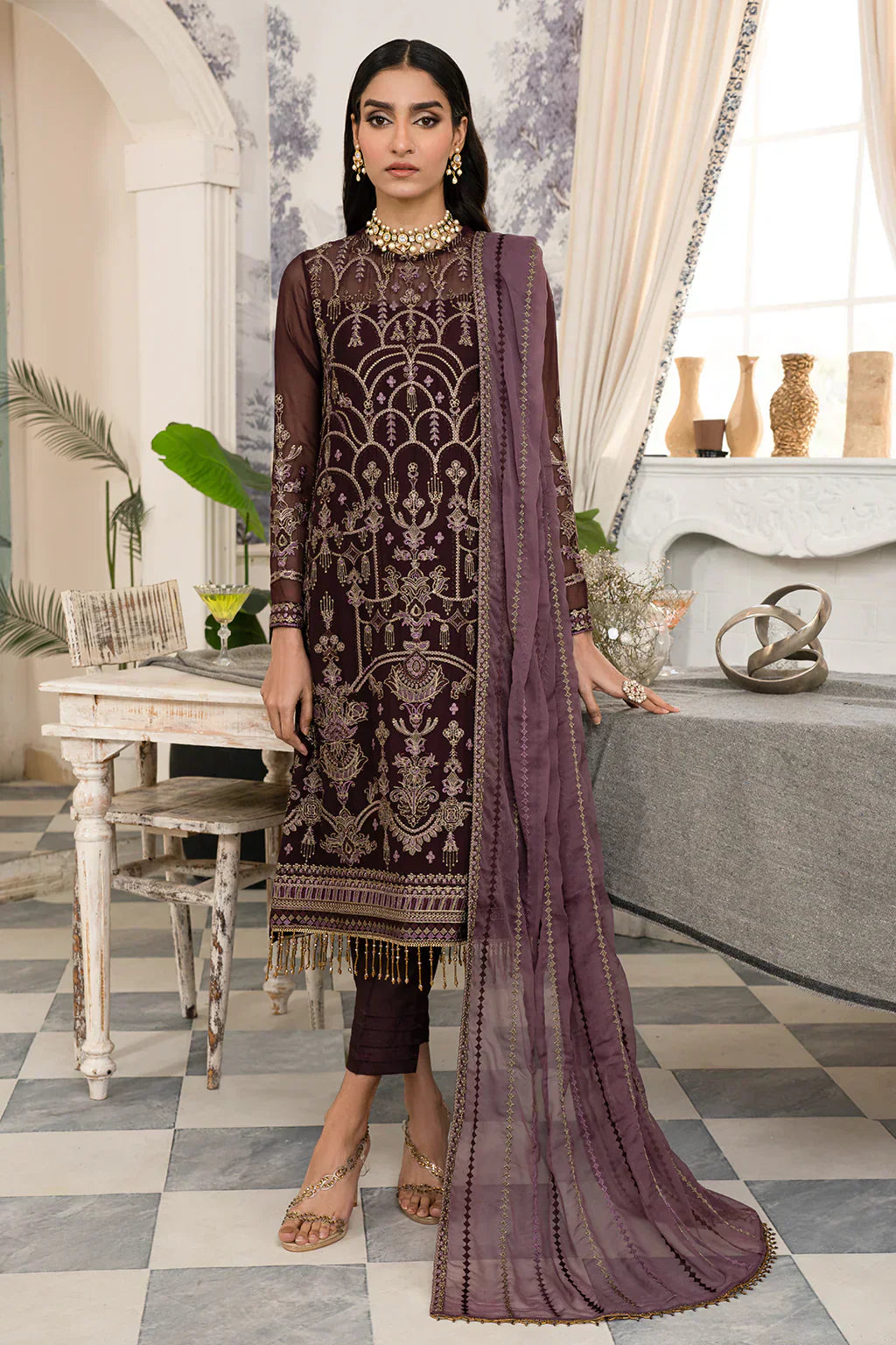 Zarif | Afsanah Formal Edit 24 | ZAF 09 ZINAT -  Zarif Formal - Original Designer Dress - House of Maryam