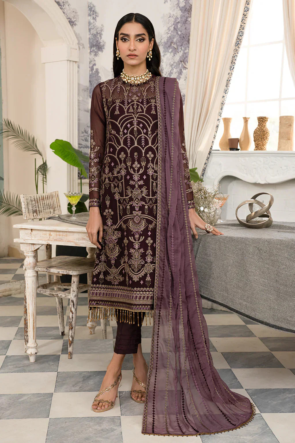 Zarif | Afsanah Formal Edit 24 | ZAF 09 ZINAT -  Zarif Formal - Original Designer Dress - House of Maryam